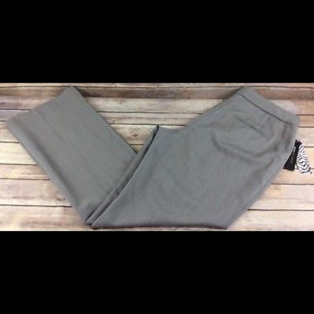 NEW Dana Buchman Taupe Carreer Boot Cut Pant